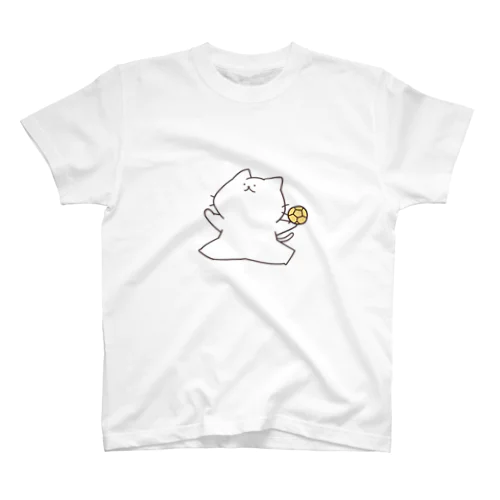 ハンドボールにゃんこ Regular Fit T-Shirt