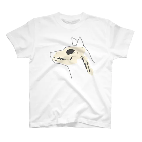 犬スケルトン Regular Fit T-Shirt