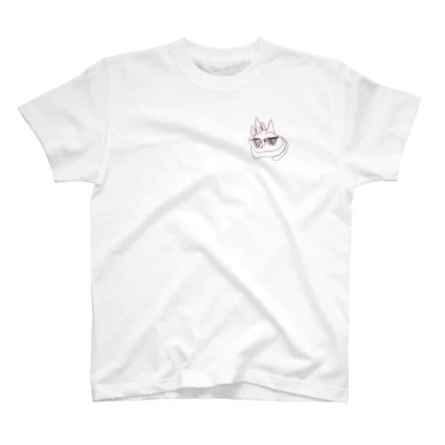 まるくなったネコ Regular Fit T-Shirt