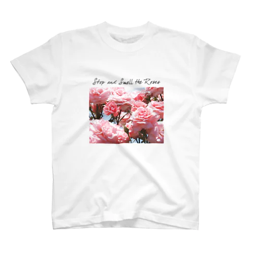 Pink roses スタンダードTシャツ