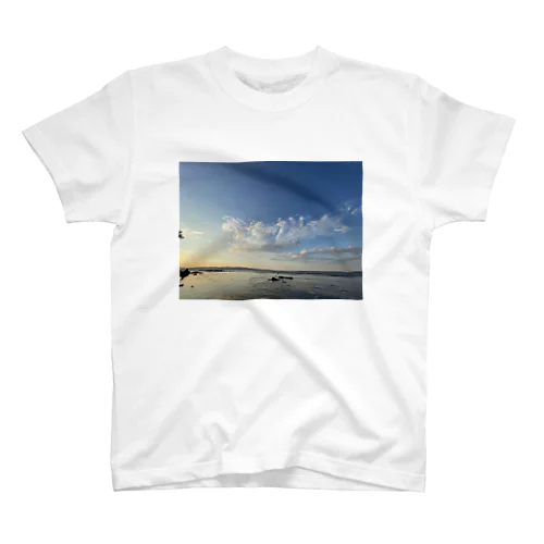 夕焼けの海 スタンダードTシャツ