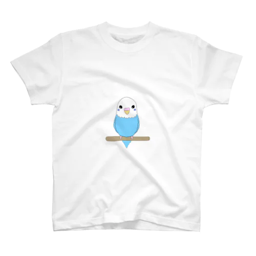 セキセイインコブルー♀ スタンダードTシャツ