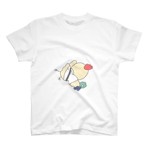 柔道するアニマルたち Regular Fit T-Shirt