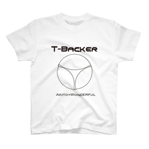 T-BACKER ロゴ スタンダードTシャツ