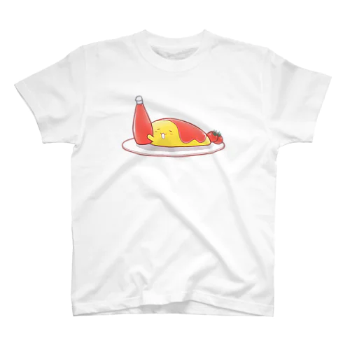【ゆるオム】ケチャップとゆるオム Regular Fit T-Shirt