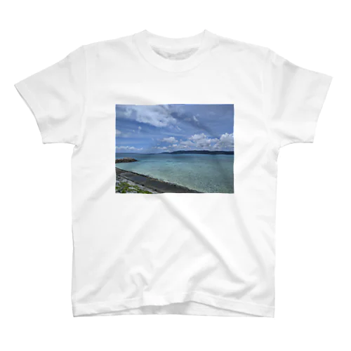 鳩間の海 Regular Fit T-Shirt