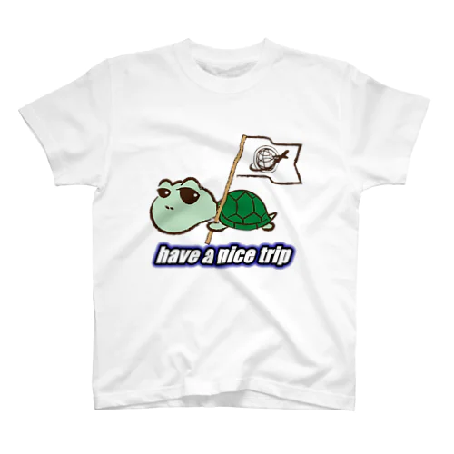 幸せを呼ぶウミガメ Regular Fit T-Shirt