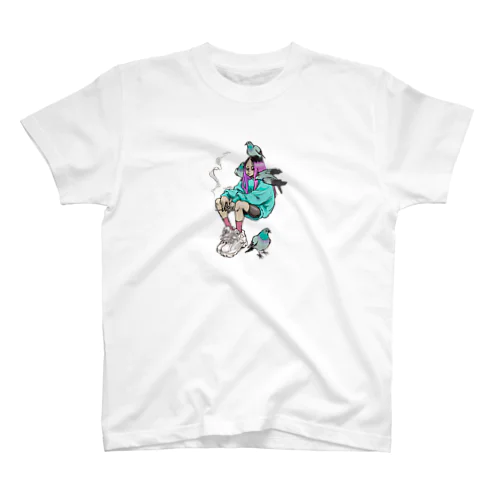 ハトガール Regular Fit T-Shirt