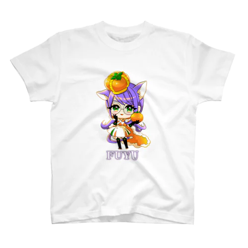 富有柿のふゆうちゃん Regular Fit T-Shirt