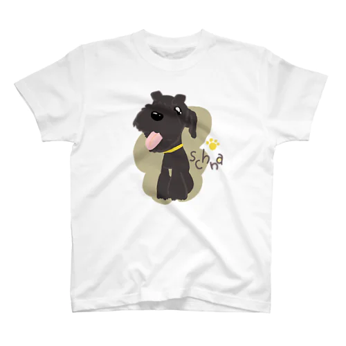 笑うシュナ5 Regular Fit T-Shirt