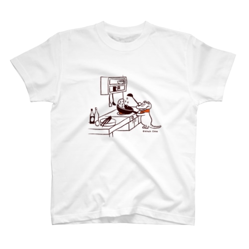ワニさん　炒飯作りパンダのおはなし Regular Fit T-Shirt