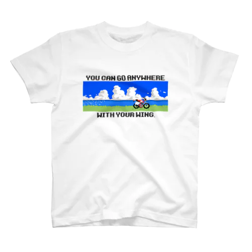 入道雲とトラッカー Regular Fit T-Shirt