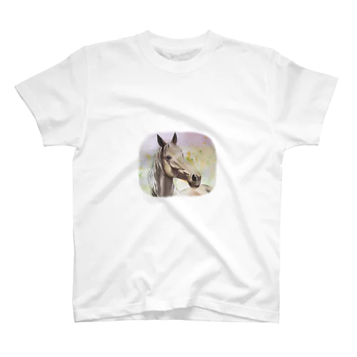 Dream Horse ぼかし Regular Fit T-Shirt