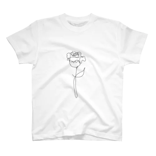 薔薇 スタンダードTシャツ