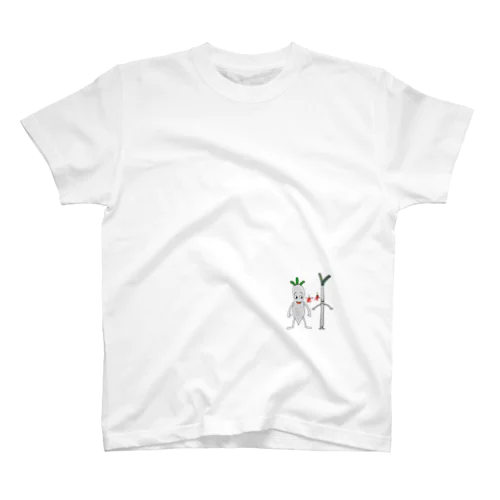 だいこんくんとネギくん スタンダードTシャツ