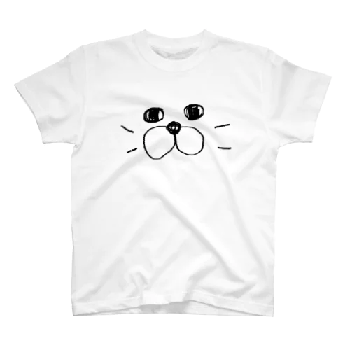 しろねこ Regular Fit T-Shirt