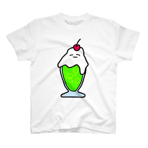 溶けてるクリームソーダ Regular Fit T-Shirt