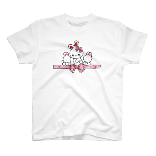 赤うさぎちゃん Regular Fit T-Shirt