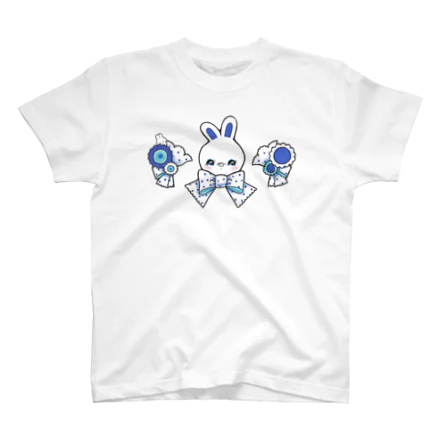 青うさぎちゃん Regular Fit T-Shirt