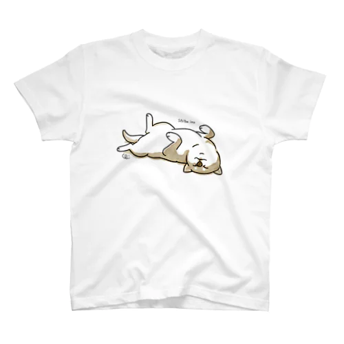 柴犬落ちてる（カラー抑えバージョン） Regular Fit T-Shirt