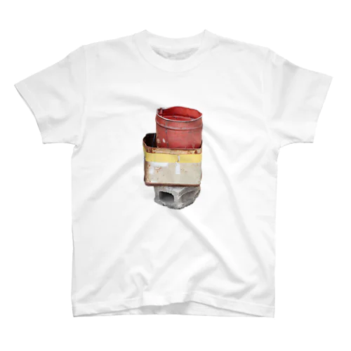 缶・缶・ブロック Regular Fit T-Shirt