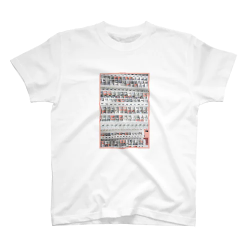 【建築】香港高層マンション-TATE-Pink スタンダードTシャツ