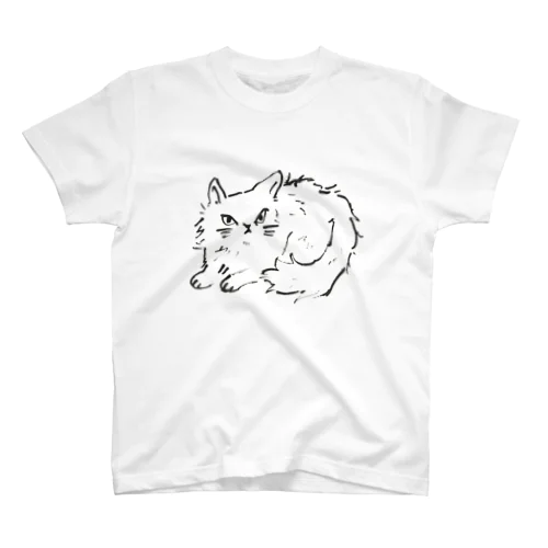 ペルシャ猫 スタンダードTシャツ