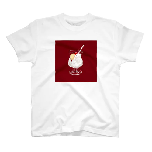 グレートピレニーズのホワイトフロート Regular Fit T-Shirt