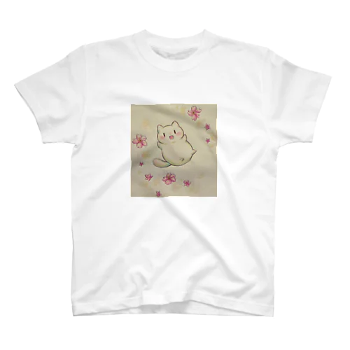 ゆるゆる猫ちゃん Regular Fit T-Shirt