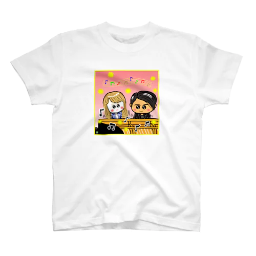 ＢＫ　ピアノ演奏２ スタンダードTシャツ