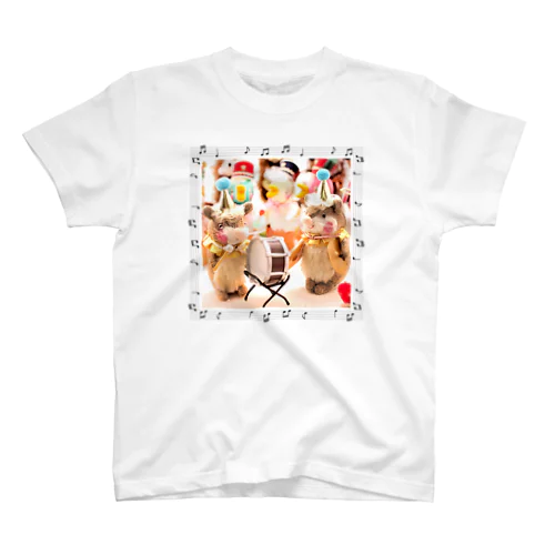 プリックル楽団【ドラム】 Regular Fit T-Shirt