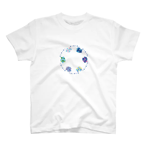 紫陽花 Regular Fit T-Shirt