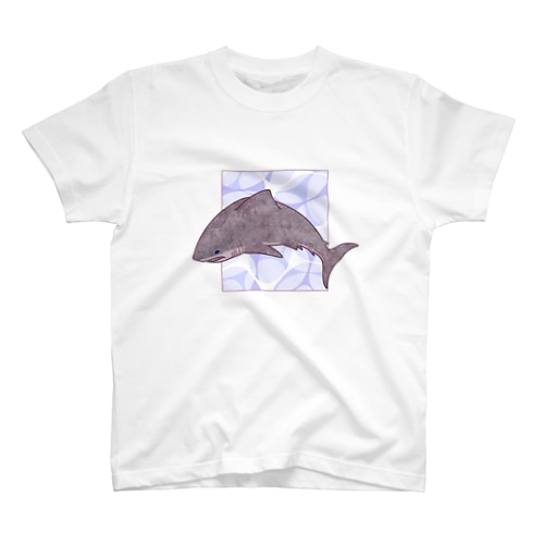 ぷかぷか、ホオジロさん。赤 Regular Fit T-Shirt