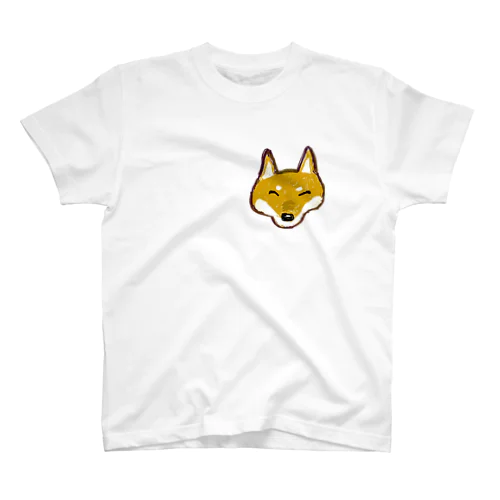 柴犬ノンギツネ Regular Fit T-Shirt