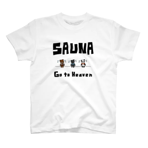 サウナ［go to heaven］ Regular Fit T-Shirt