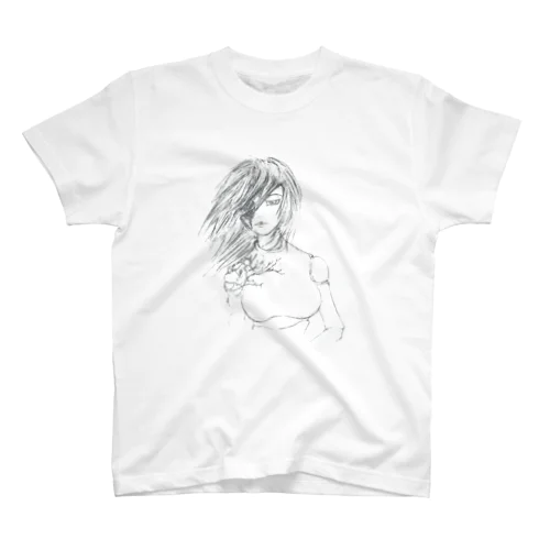 球体関節の女性 Regular Fit T-Shirt