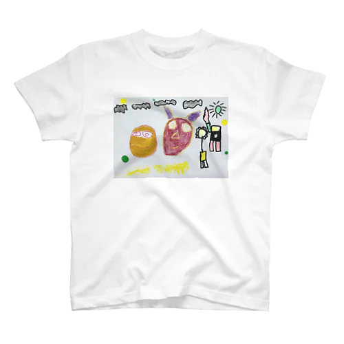 人面ちゃん Regular Fit T-Shirt