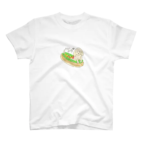 ホットドッグ(文字あり) スタンダードTシャツ