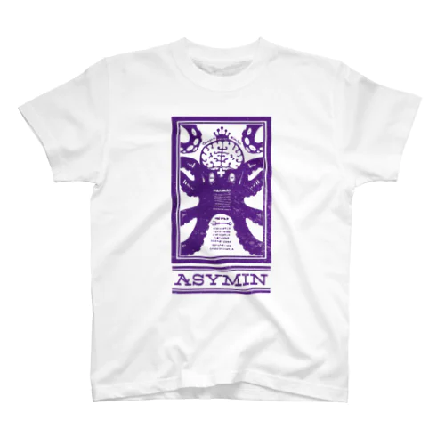 ASYMIN-purple スタンダードTシャツ