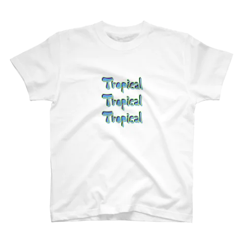 Tropical_purple スタンダードTシャツ