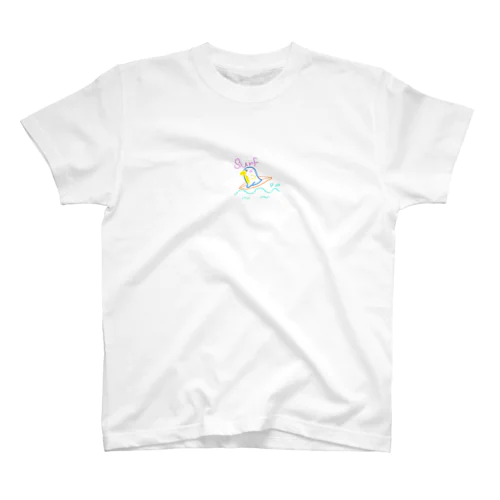 波乗りペンギン Regular Fit T-Shirt