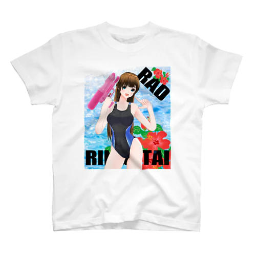 凛護隊RADの競泳水着Tシャツ スタンダードTシャツ