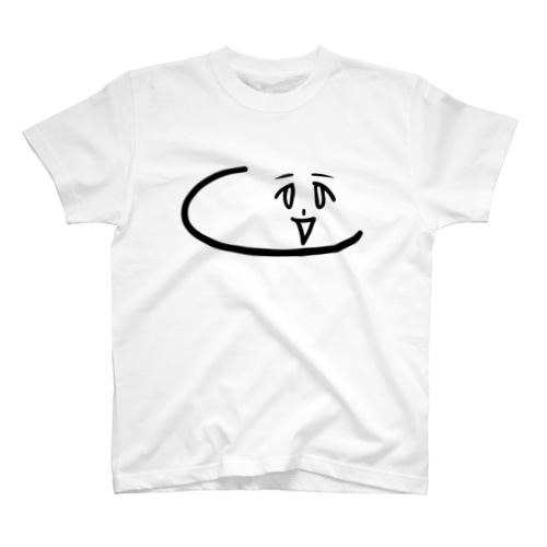 ピザ式(黒線) Regular Fit T-Shirt