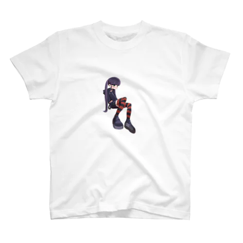 黒髪ツインテちゃん スタンダードTシャツ