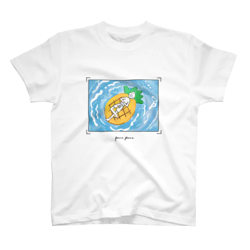 浮き輪ふわりくん（パイン） スタンダードTシャツ