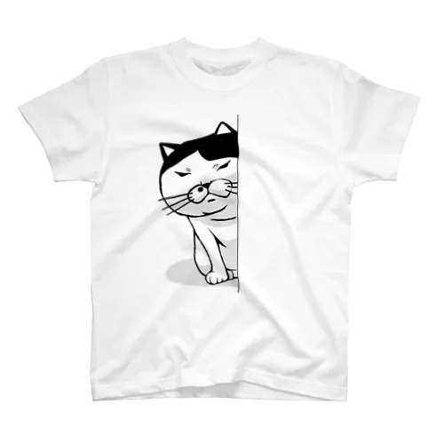 嫉妬する猫(文字なし) スタンダードTシャツ