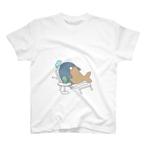 焼けたくじら スタンダードTシャツ