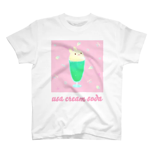 うさクリームソーダ Regular Fit T-Shirt