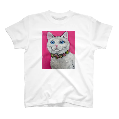 しろねこちゃん Regular Fit T-Shirt