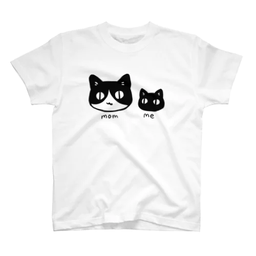 ねこの親子 スタンダードTシャツ